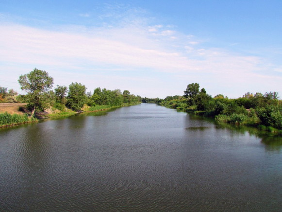 Image - The Dnipro-Donbas Canal in the Dnipropterovsk oblast.